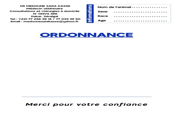 ORDONNANCIER